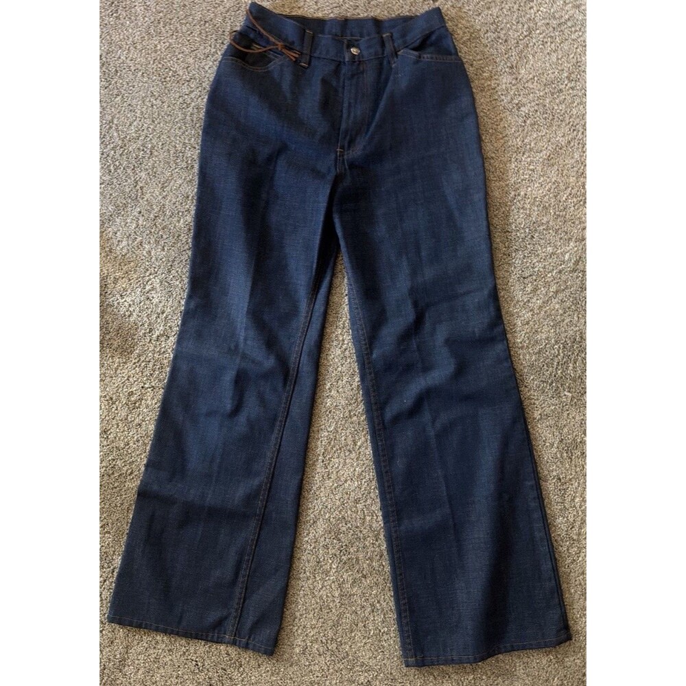 Vtg Levi's For Me Orange Tab Jeans Slight Flare Bell Appr 4/6 High Waist Salvage